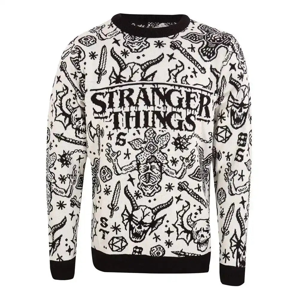 Stranger Things Sweatshirt Christmas Jumper Collage - Smalltinytoystore