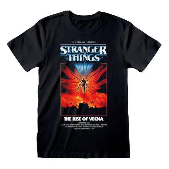 Stranger Things T-Shirt Rise Of Vecna Poster Größe XL