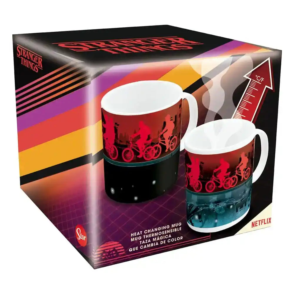 Stranger Things Tasse mit Thermoeffekt Upside Down 325 ml
