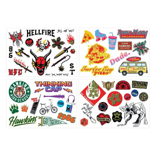 Stranger Things Tech Sticker Pack - Smalltinytoystore