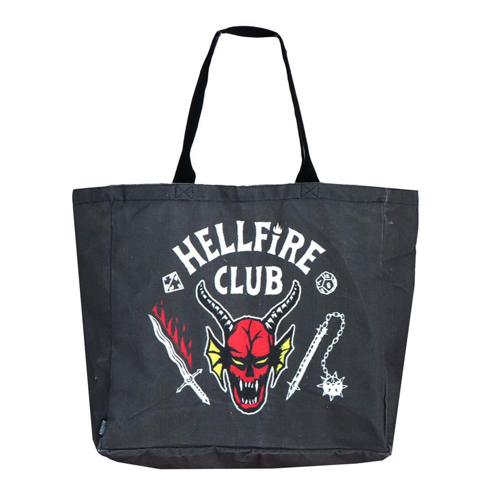 Stranger Things Tragetasche Hellfire Club XL - Smalltinytoystore