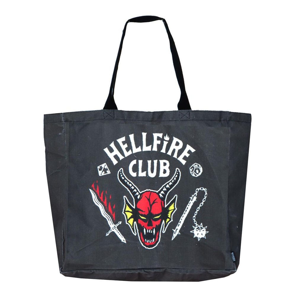 Stranger Things Tragetasche Hellfire Club XL - Smalltinytoystore