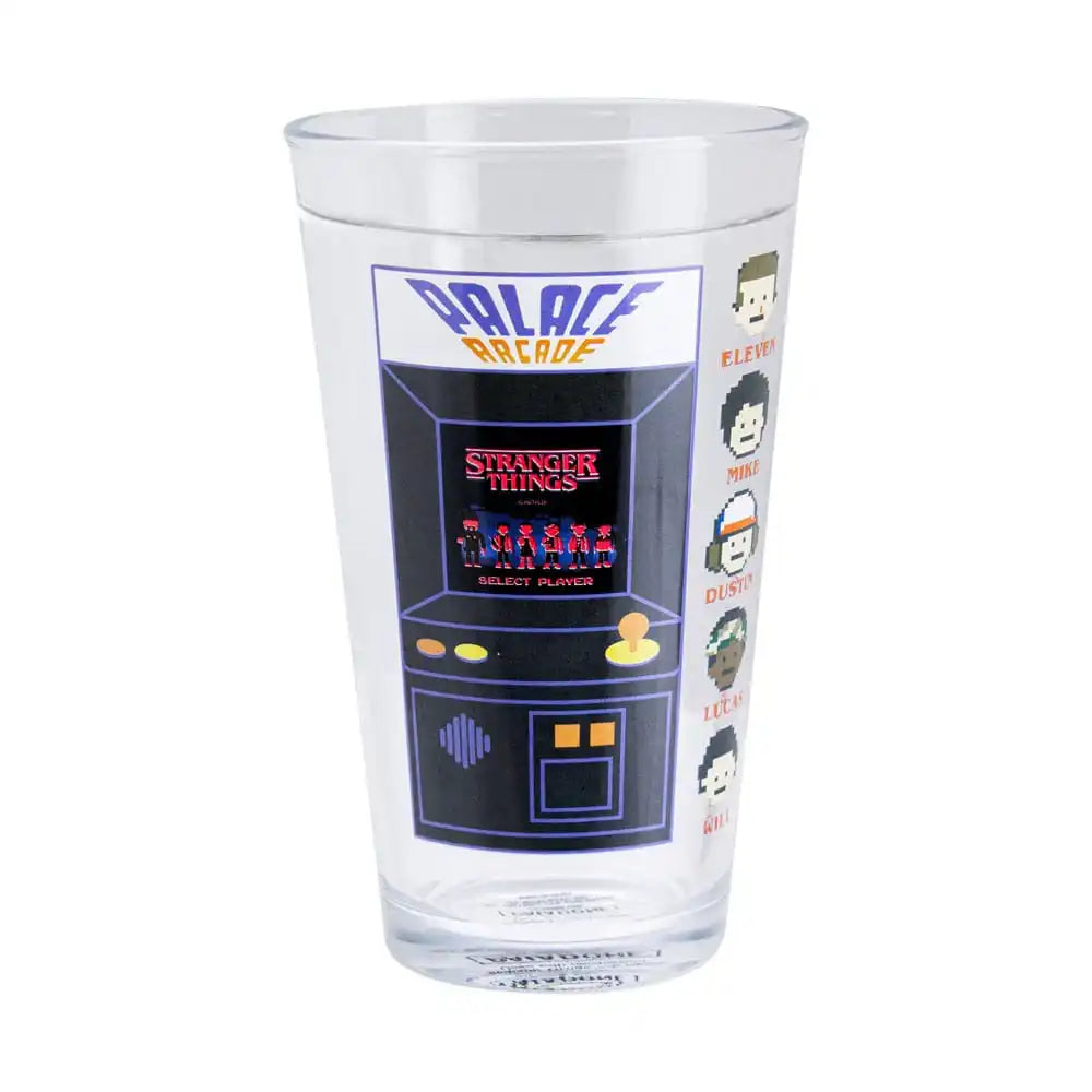 Stranger Things Trinkglas mit Thermoeffekt Arcade 400 ml - Smalltinytoystore