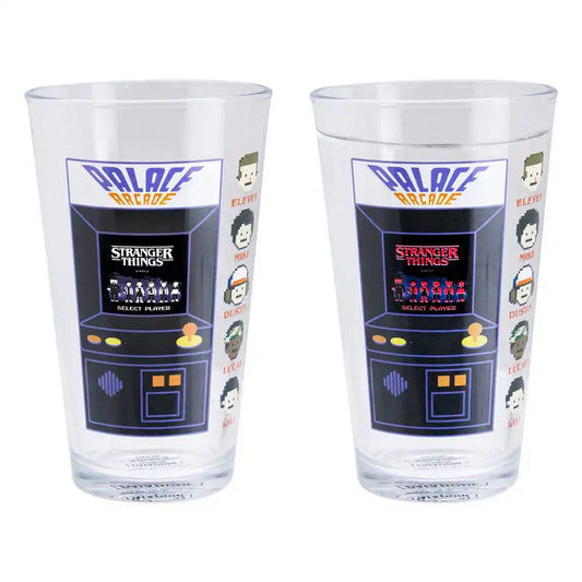 Stranger Things Trinkglas mit Thermoeffekt Arcade 400 ml - Smalltinytoystore
