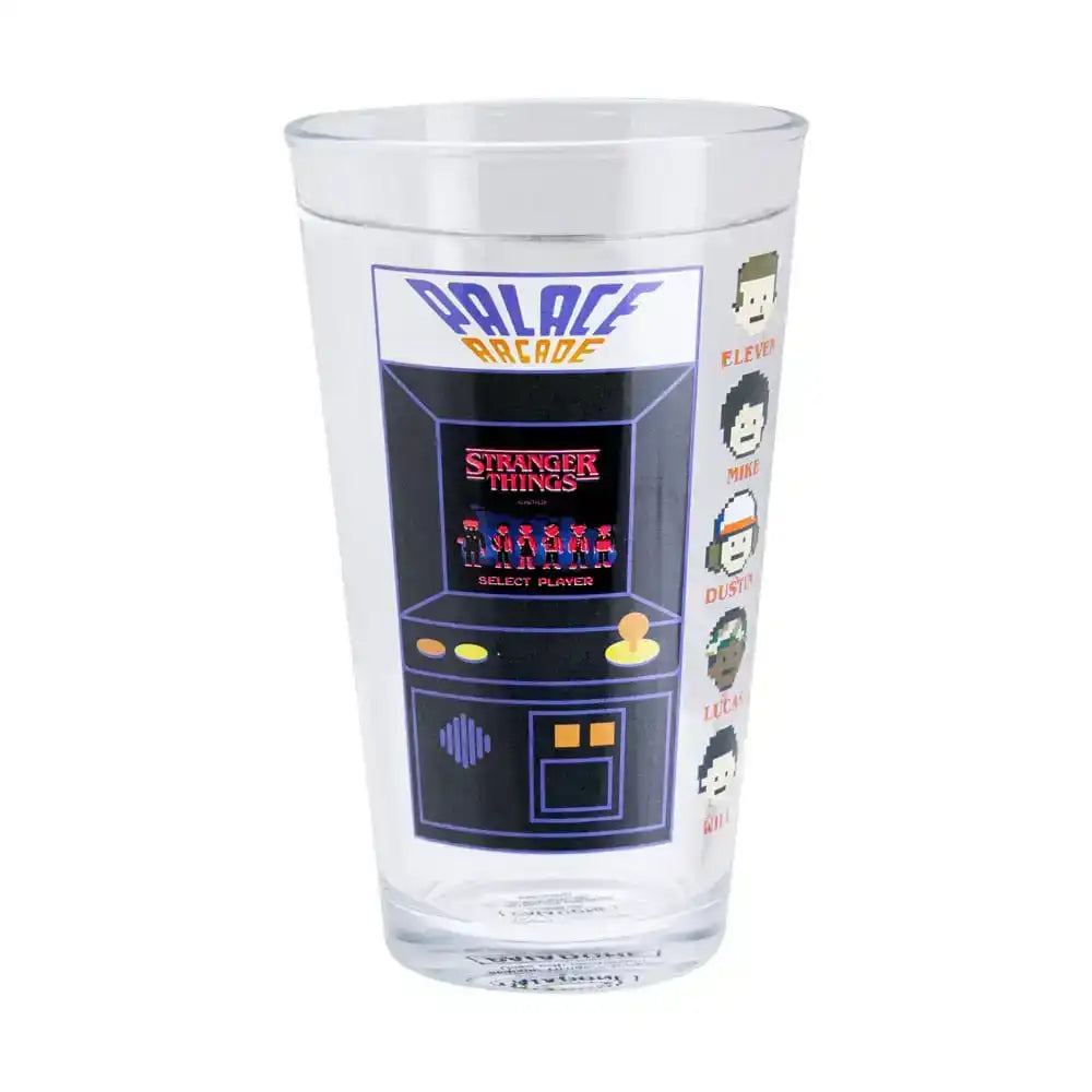 Stranger Things Trinkglas mit Thermoeffekt Arcade 400 ml - Smalltinytoystore