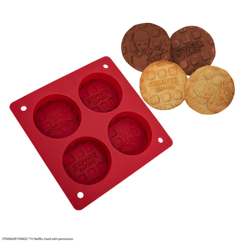 Stranger Things Waffel Silikonform Eleven - Smalltinytoystore