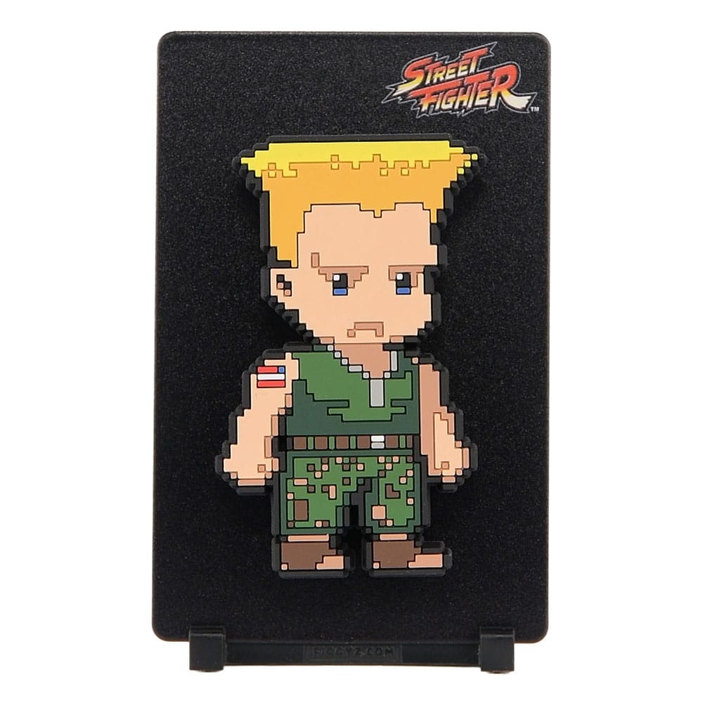 Street Fighter 2 FiGGYZ Magnet-Sammelfigur Guile 11 cm - Smalltinytoystore