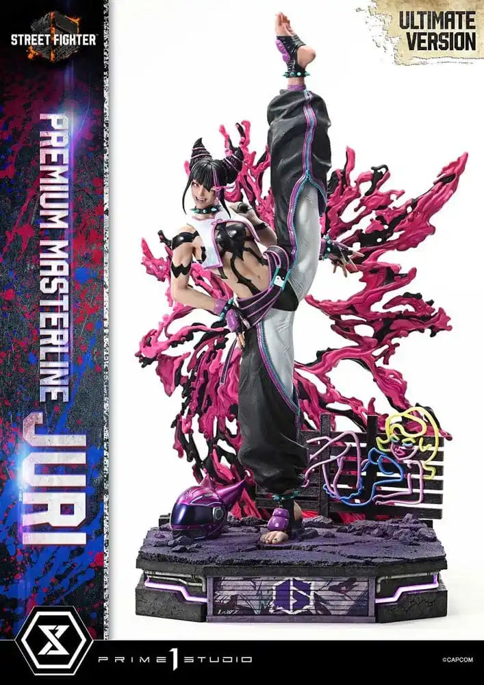 Street Fighter 6 Premium Masterline Series Statue 1/4 Juri Ultimate Bonus Version 58 cm - Smalltinytoystore