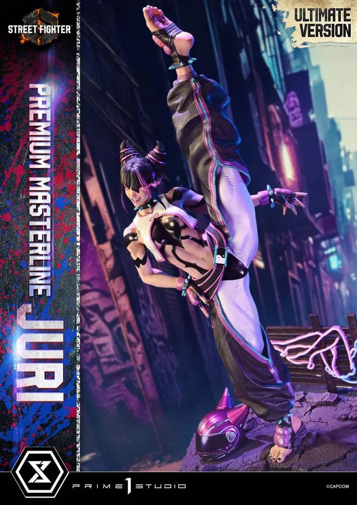 Street Fighter 6 Premium Masterline Series Statue 1/4 Juri Ultimate Version 58 cm - Smalltinytoystore