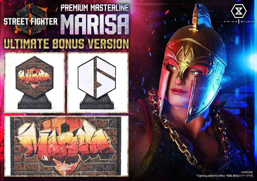 Street Fighter 6 Premium Masterline Series Statue 1/4 Marisa Ultimate Bonus Version 70 cm - Smalltinytoystore