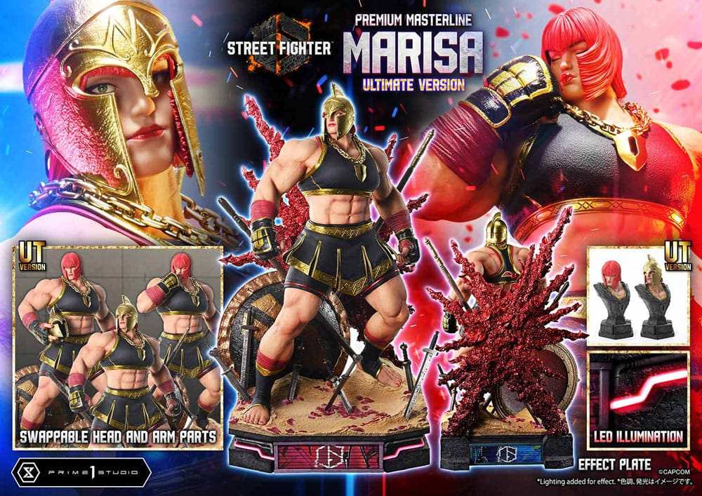 Street Fighter 6 Premium Masterline Series Statue 1/4 Marisa Ultimate Version 70 cm - Smalltinytoystore