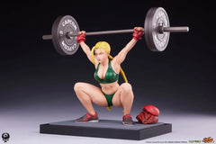 Street Fighter Premier Series Statue 1/4 Cammy: Powerlifting 41 cm - Smalltinytoystore