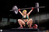 Street Fighter Premier Series Statue 1/4 Cammy: Powerlifting 41 cm - Smalltinytoystore