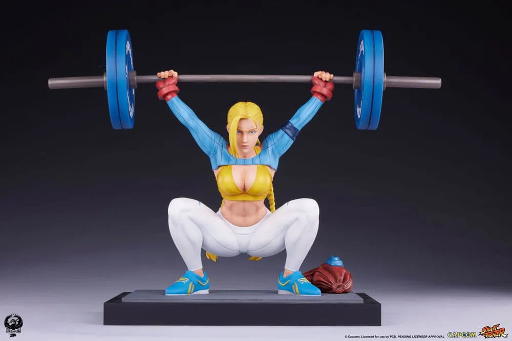 Street Fighter Premier Series Statue 1/4 Cammy: Powerlifting Alpha 41 cm - Smalltinytoystore