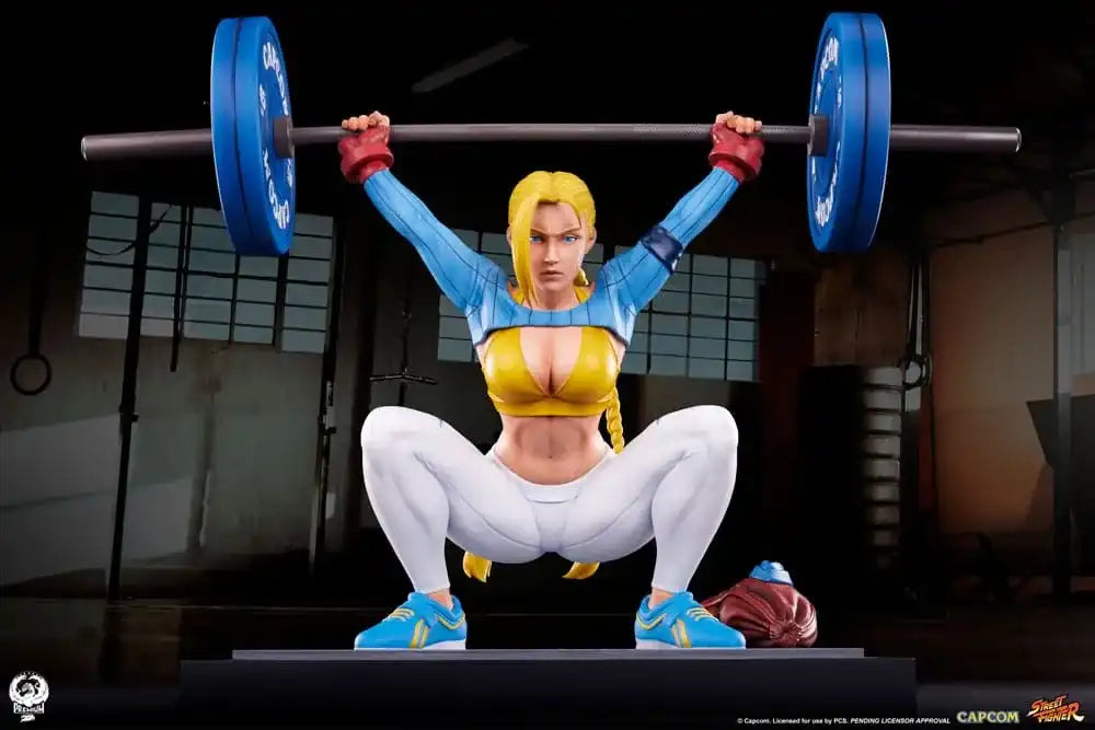 Street Fighter Premier Series Statue 1/4 Cammy: Powerlifting Alpha 41 cm - Smalltinytoystore