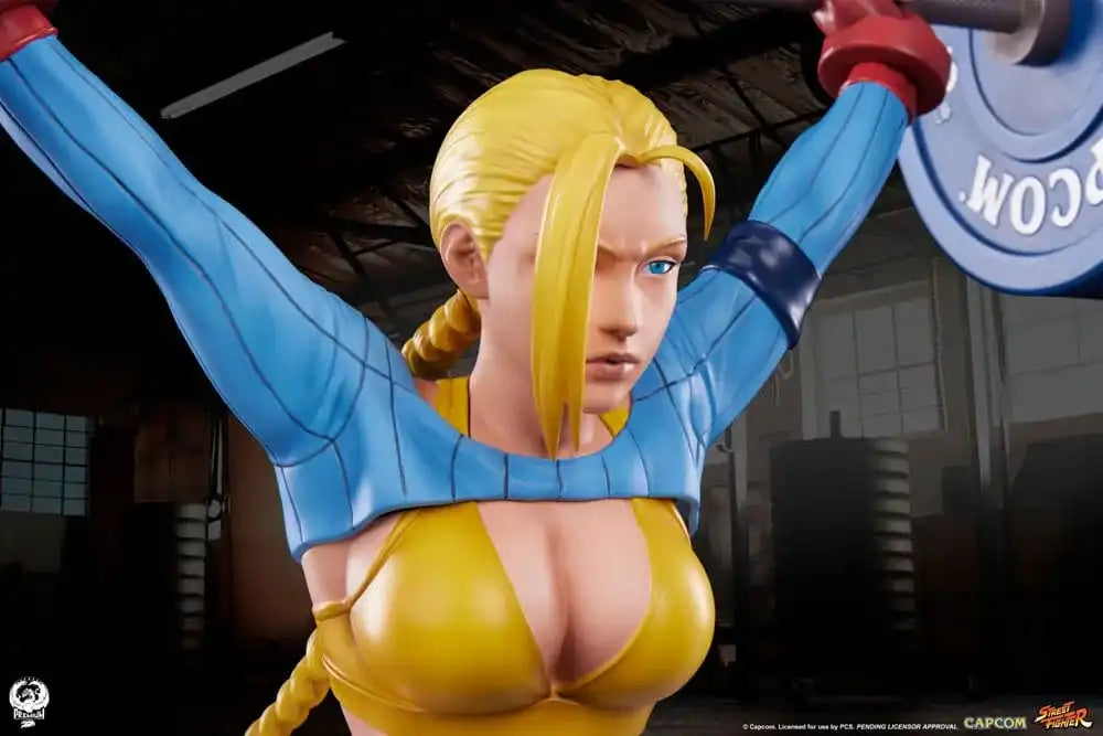 Street Fighter Premier Series Statue 1/4 Cammy: Powerlifting Alpha 41 cm - Smalltinytoystore