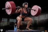 Street Fighter Premier Series Statue 1/4 Chun-Li Powerlifting (Battle Edition) 37 cm - Smalltinytoystore