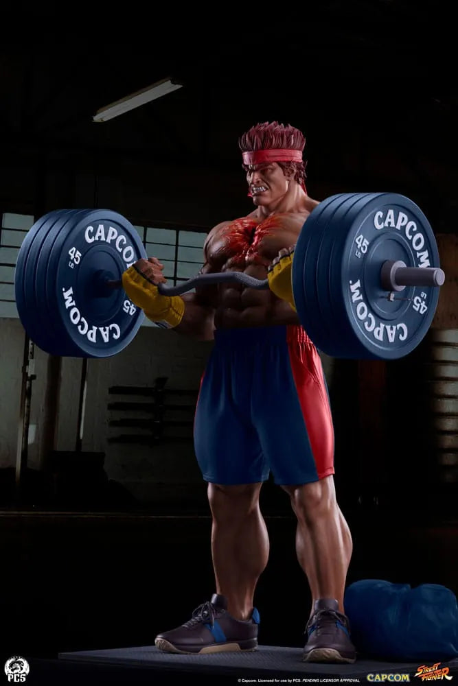 Street Fighter Premier Series Statue 1/4 Evil Ryu: Powerlifting 53 cm - Smalltinytoystore