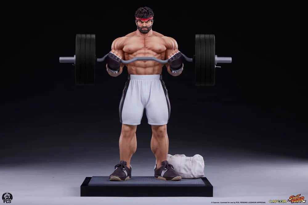 Street Fighter Premier Series Statue 1/4 Ryu Battle Edition: Powerlifting 53 cm - Smalltinytoystore