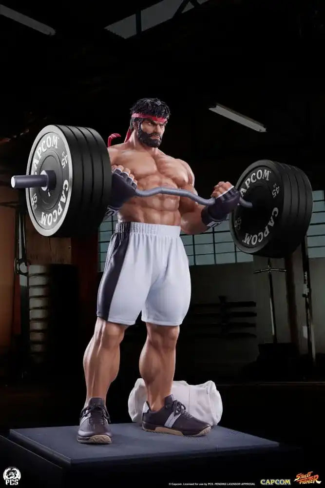 Street Fighter Premier Series Statue 1/4 Ryu Battle Edition: Powerlifting 53 cm - Smalltinytoystore