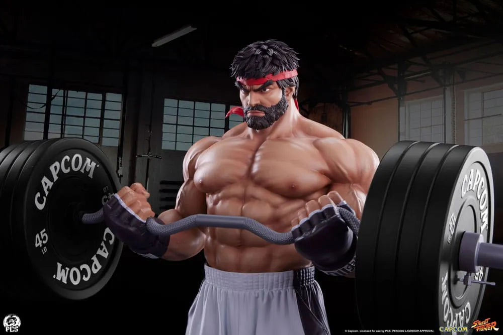 Street Fighter Premier Series Statue 1/4 Ryu Battle Edition: Powerlifting 53 cm - Smalltinytoystore