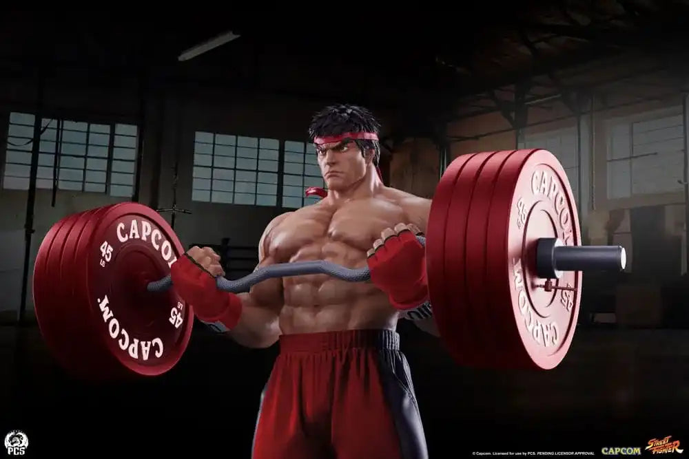Street Fighter Premier Series Statue 1/4 Ryu: Powerlifting 53 cm - Smalltinytoystore