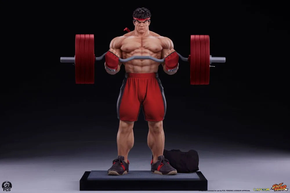 Street Fighter Premier Series Statue 1/4 Ryu: Powerlifting 53 cm - Smalltinytoystore