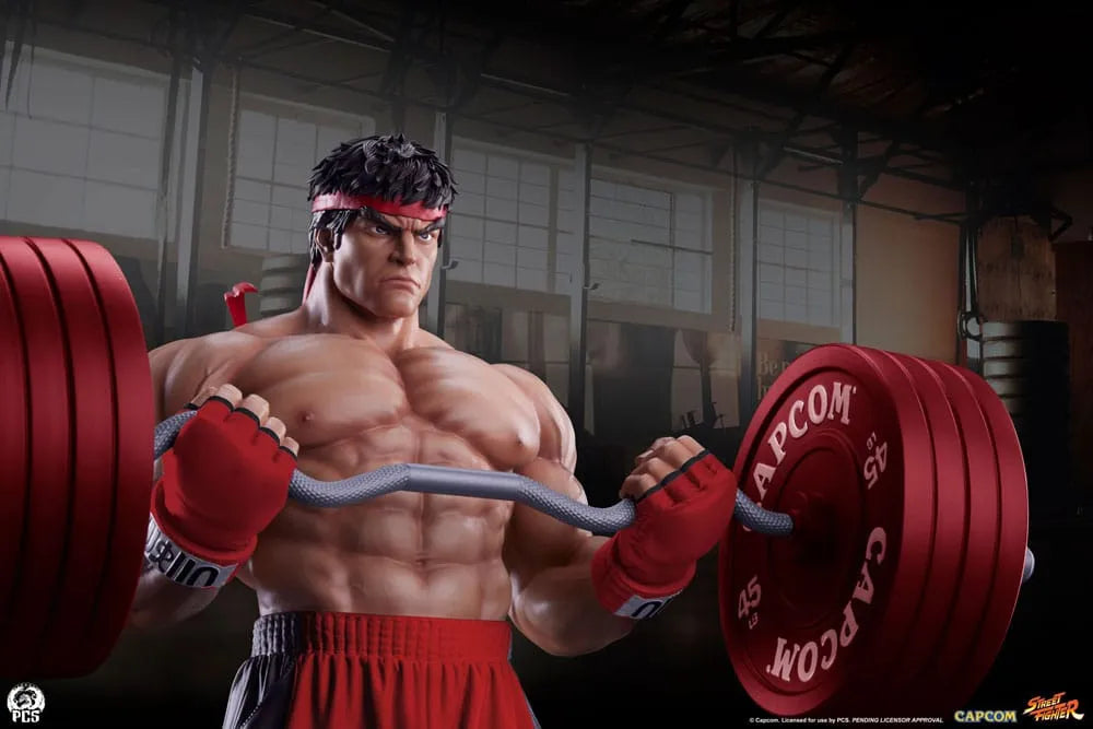 Street Fighter Premier Series Statue 1/4 Ryu: Powerlifting 53 cm - Smalltinytoystore