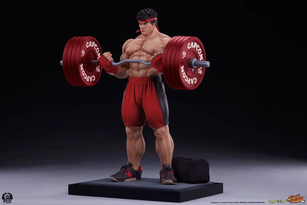 Street Fighter Premier Series Statue 1/4 Ryu: Powerlifting 53 cm - Smalltinytoystore