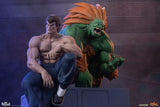Street Fighter PVC Statuen 1/10 Blanka & Fei Long 21 cm - Smalltinytoystore