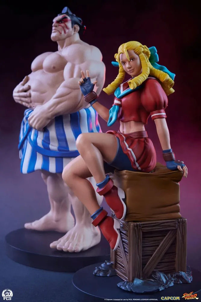 Street Fighter Street Jam Statuen 1/10 Karin & E. Honda - Smalltinytoystore