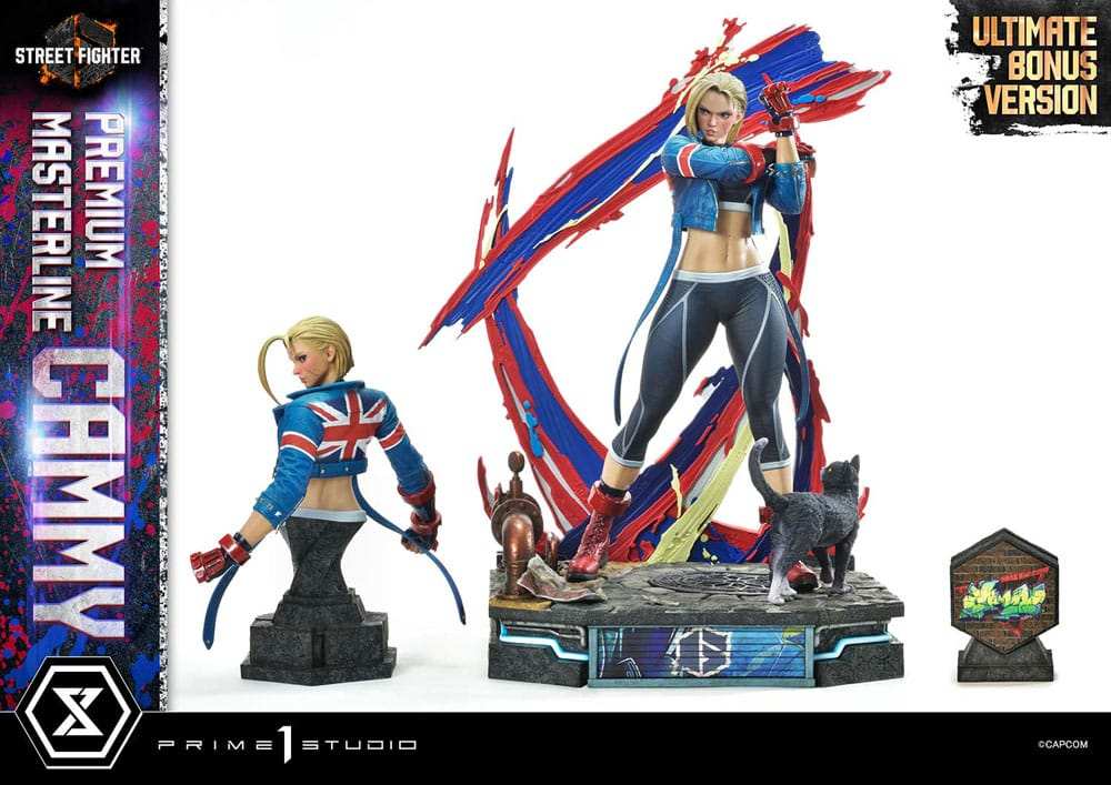 Street Fighter Ultimate Premium Masterline Series Statue 1/4 Cammy Bonus Version 55 cm - Smalltinytoystore