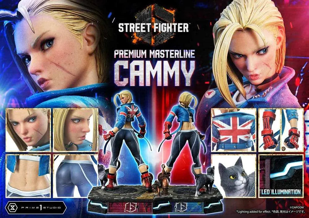 Street Fighter Ultimate Premium Masterline Series Statue 1/4 Cammy Deluxe Version 55 cm - Smalltinytoystore