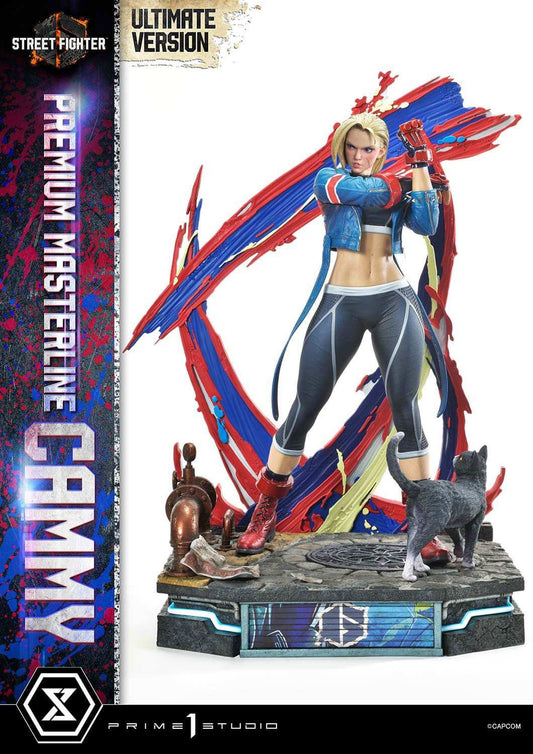 Street Fighter Ultimate Premium Masterline Series Statue 1/4 Cammy Deluxe Version 55 cm - Smalltinytoystore
