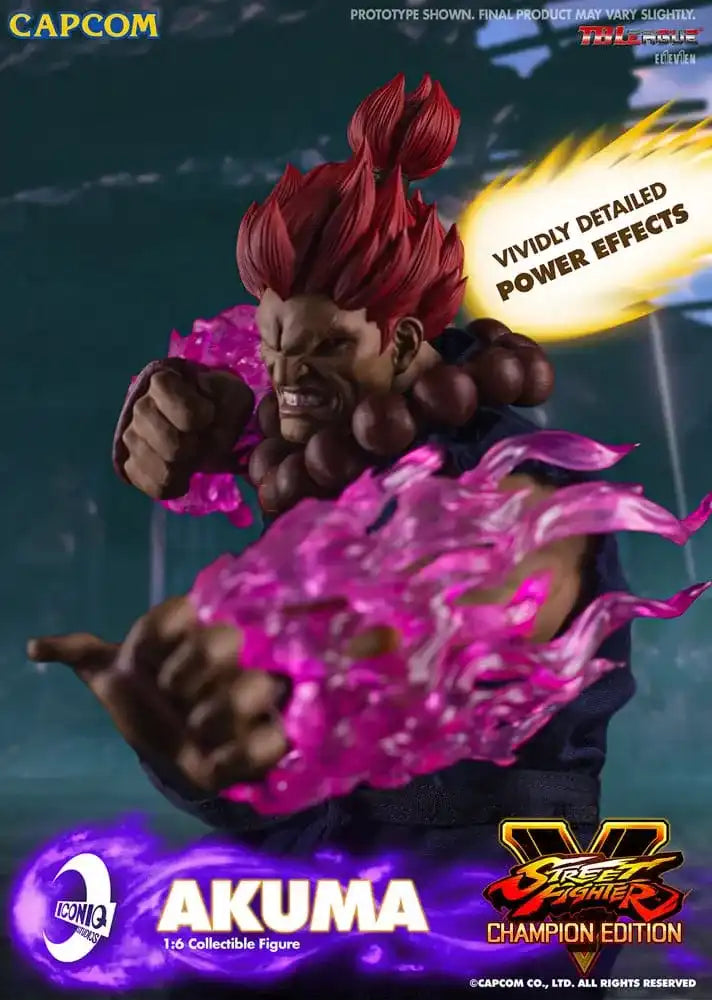 Street Fighter V: Champion Edition Actionfigur 1/6 Akuma 30 cm - Smalltinytoystore