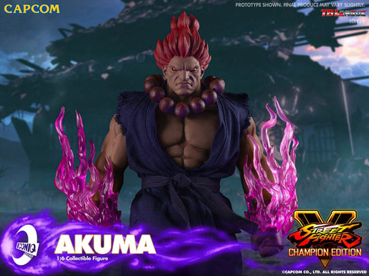 Street Fighter V: Champion Edition Actionfigur 1/6 Akuma 30 cm - Smalltinytoystore