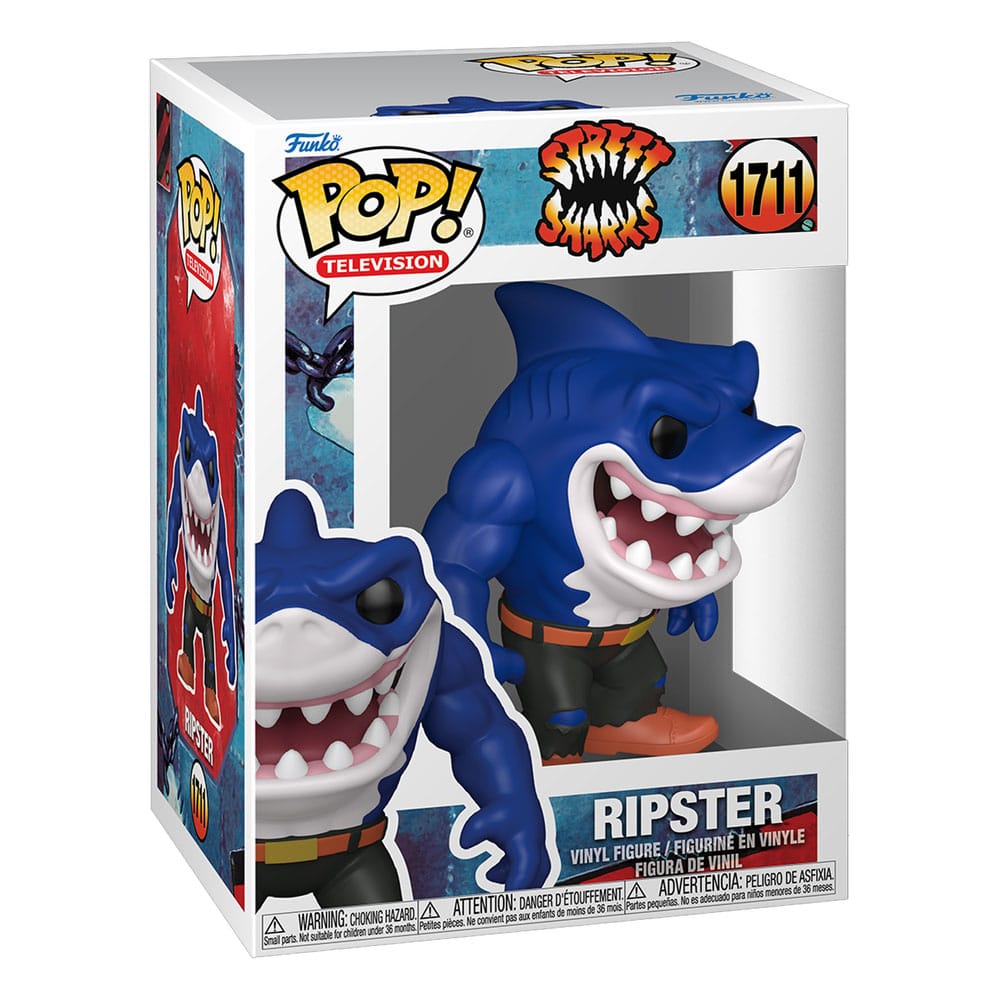 Street Sharks POP! Television Vinyl Figur Ripster 9 cm - Smalltinytoystore