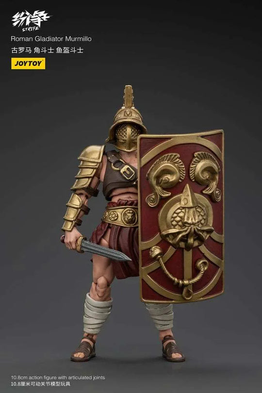 Strife Actionfigur 1/18 Roman Gladiator Murmillo 11 cm - Smalltinytoystore