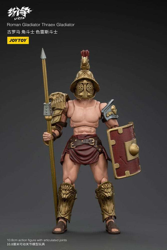 Strife Actionfigur 1/18 Roman Gladiator Thraex Gladiator 11 cm - Smalltinytoystore
