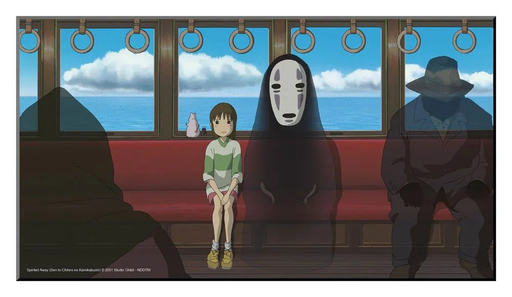 Studio Ghibli Holzdruck Chihiros Reise ins Zauberland 37,5 x 20,5 cm - Smalltinytoystore