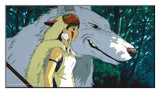 Studio Ghibli Holzdruck Prinzessin Mononoke 37,5 x 20,5 cm - Smalltinytoystore