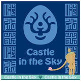 Studio Ghibli Mini-Handtuch Das Schloss im Himmel Volucite crystal Amulet 25 x 25 cm - Smalltinytoystore