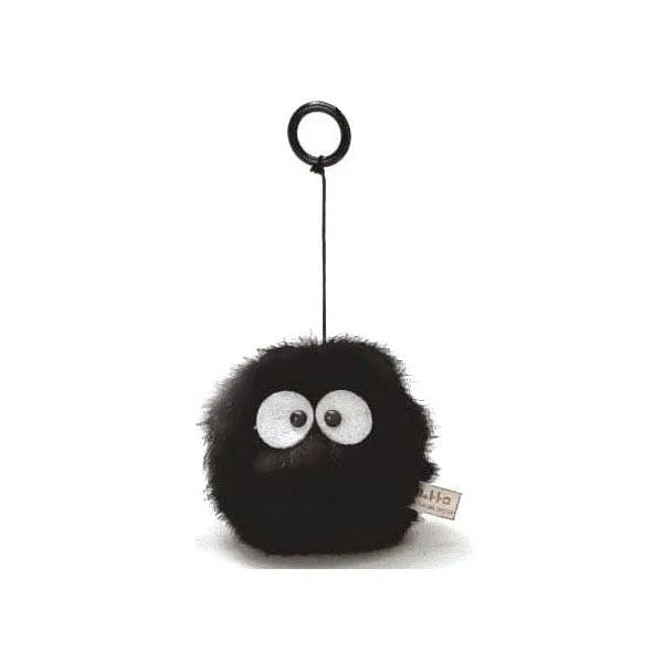Studio Ghibli Plüschfigur mit Vibrationseffekten Soot Sprite 7 cm - Smalltinytoystore