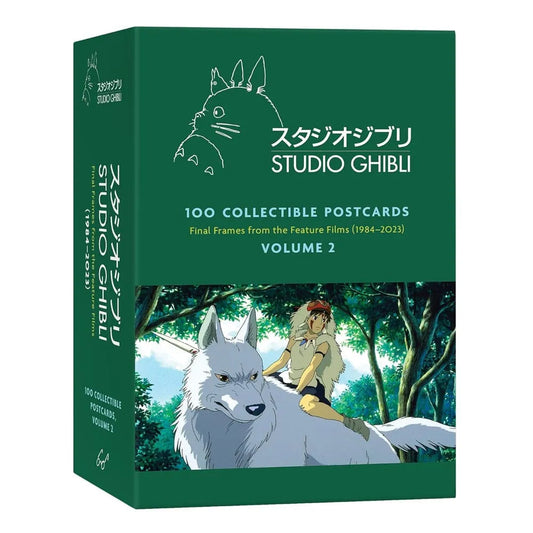Studio Ghibli Postcards Box 100 Collectible Postcards Series 2 - Smalltinytoystore