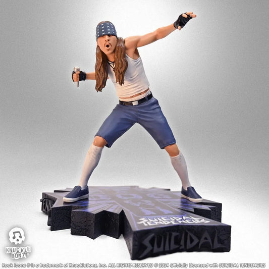 Suicidal Tendencies Rock Iconz Statue Mike Muir 22 cm - Smalltinytoystore