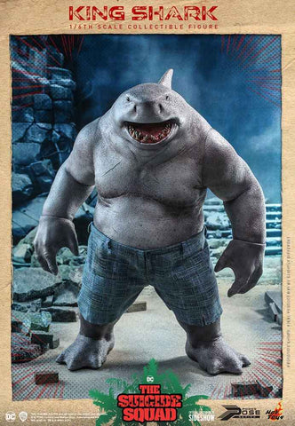 Suicide Squad Movie Masterpiece 1/6 King Shark 35 cm - Smalltinytoystore