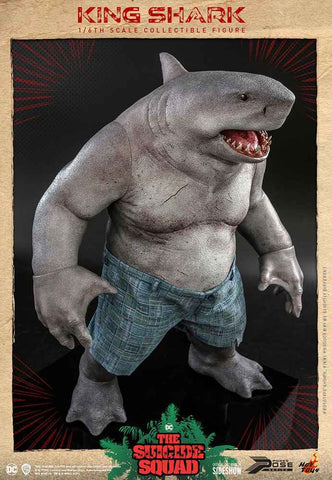 Suicide Squad Movie Masterpiece 1/6 King Shark 35 cm - Smalltinytoystore