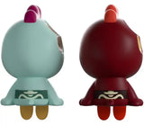 Super Animal Royale Vinyl Figuren Bwoking Dead Monitor Buddiez 7 cm