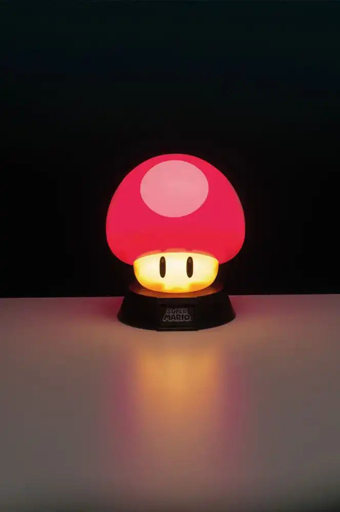 Super Mario 3D Lampe Power-Up Pilz 10 cm - Smalltinytoystore
