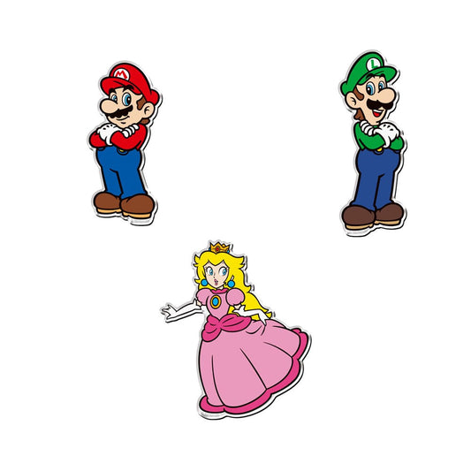 Super Mario Chara-Magnets Magnete Series 2 Display (14) - Smalltinytoystore